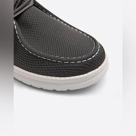 Men's Gray Casual Walking Shoes/Loafers - Picture 6 of 7